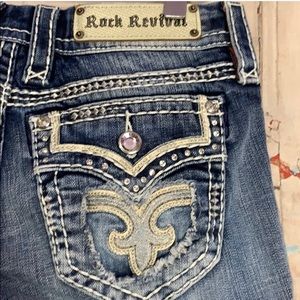 Rock Revival Fay Stretch Capri